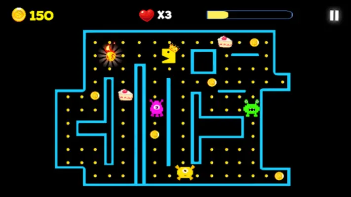 Pac Classic Maze Jump android App screenshot 1